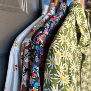 Bonobos Men’s Short Sleeve Button Up shirts, lot of 4, medium, standard fit